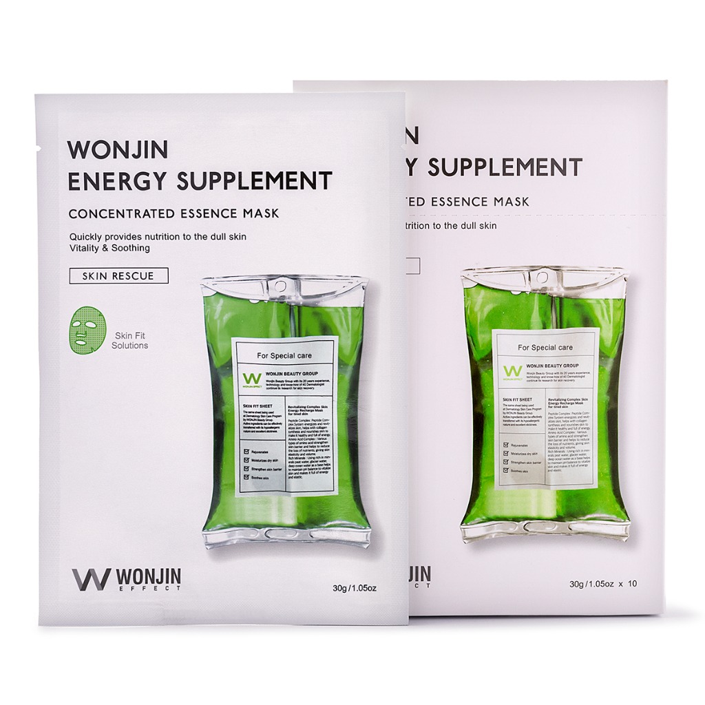 Get Wonjin Energy Supplement Mask 10 Sheets Delivered | Weee