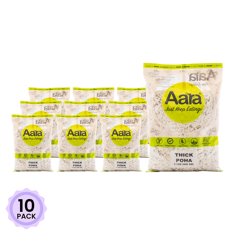 Aara 印度厚切米片 2 磅*10 包