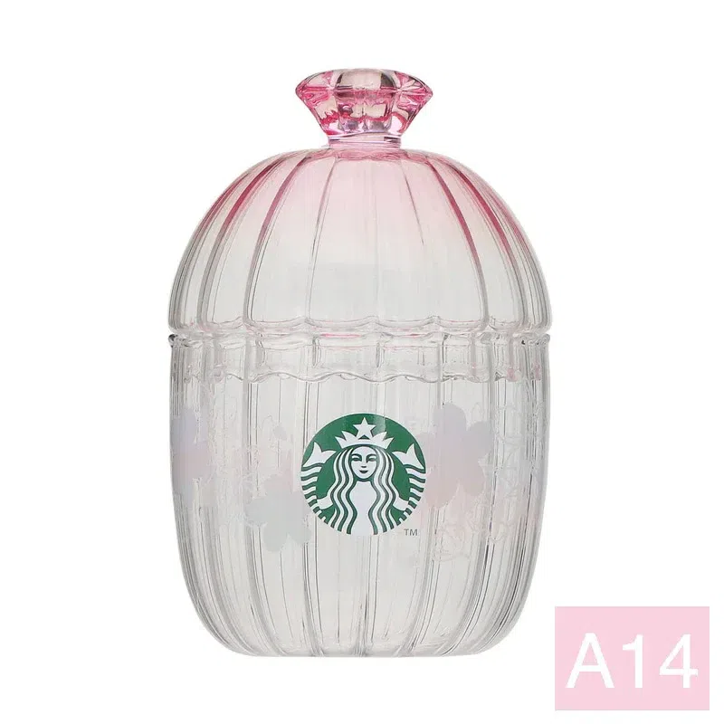 星巴克 2022 樱花杯 A14 玻璃储物罐 1 个