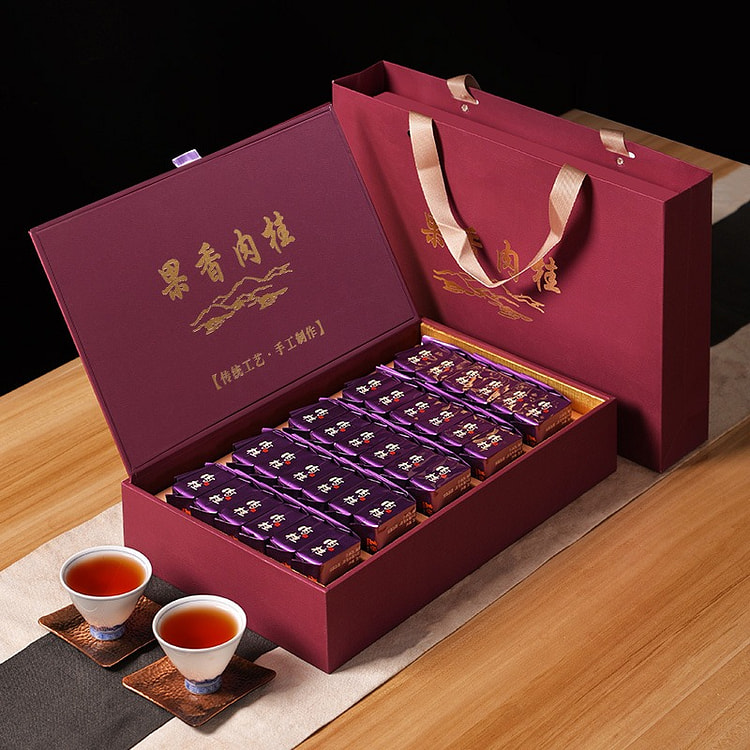 Wuyi Rock Tea Fruit Aroma Cinnamon Tea Gift Box is a great gift for festiva