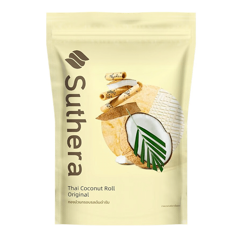 Suthera Thai Coconut Roll Original Flavor 70 g