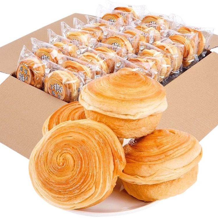 Bibizan Tear Bread Breakfast Cake Snack 48g*12pcs