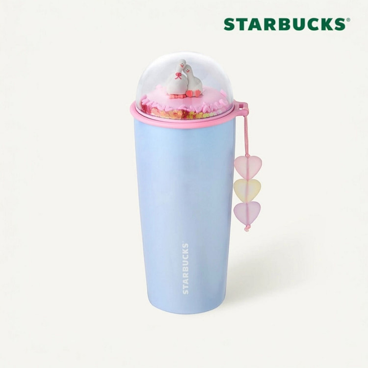 韩国星巴克2026 情人节限定杯随行杯473ml 1 个