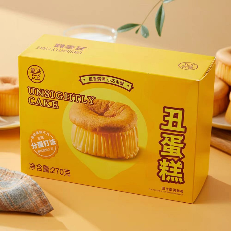 盒马 丑蛋糕 270g*1盒