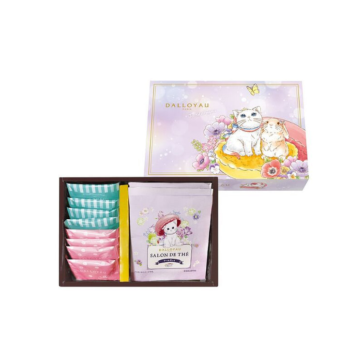 DALLOYAU Chocolate/Tea Bag Gift Box