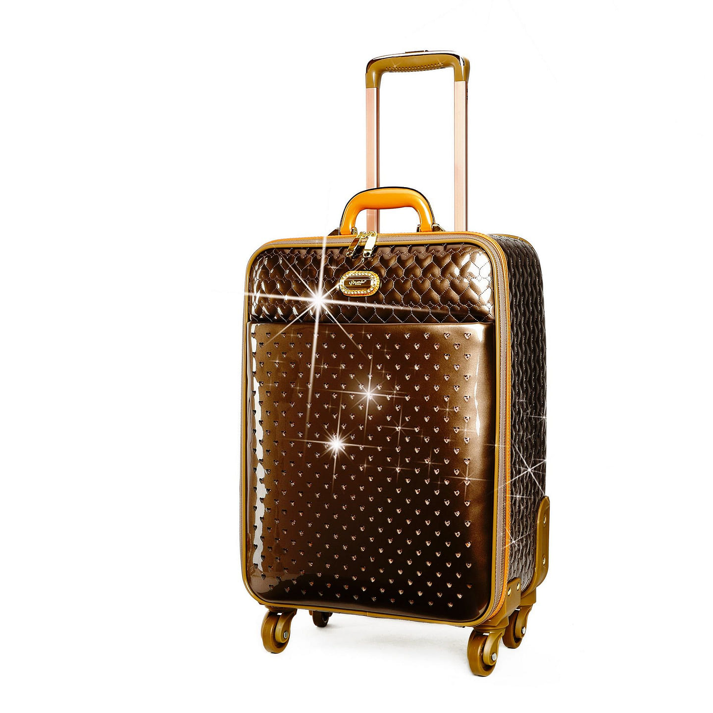 Starz Art Retro Light Weight Highend Spinner Luggage Bronze [RZL8899-BZ] 1 each