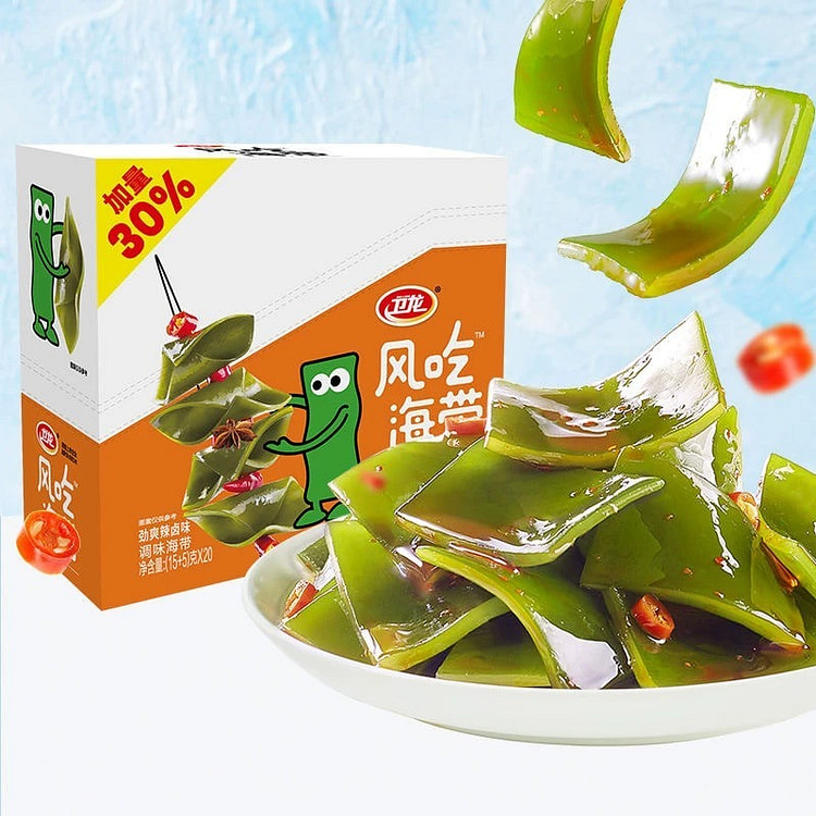 【优品荟】卫龙风吃海带劲爽 辣卤味20g*20