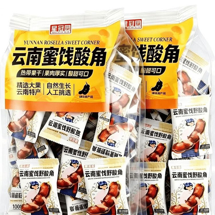 Sour-Sweet Wild Tamarind Snack from Yunnan 300 g