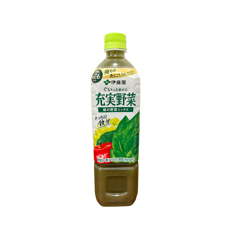 ITO EN 充实野菜 绿色野菜汁 蔬菜50% 果汁100% 日本原装