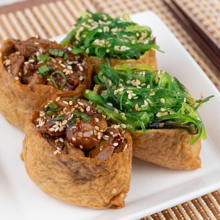 Tofu Bites(Chicken Teriyaki & Seaweed) 2pcs each