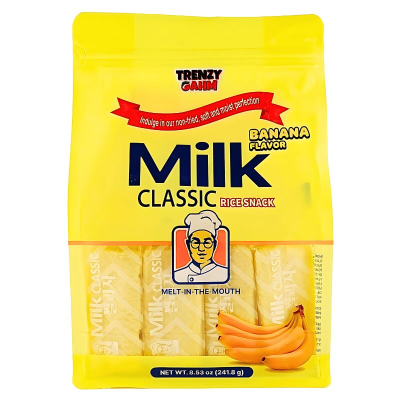 Get Trenzy Gahm Milk Banana Rice Snack 8.53oz 1 each Delivered | Weee ...
