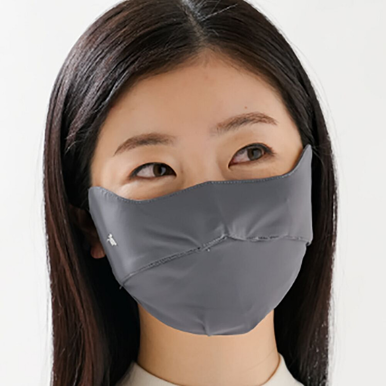 NEEDS UV CUT 冷感防晒3D口罩 灰色