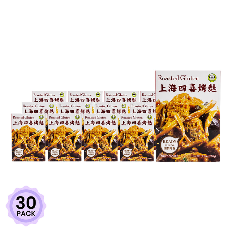 新健康 上海四喜烤麸 230 克*30 包