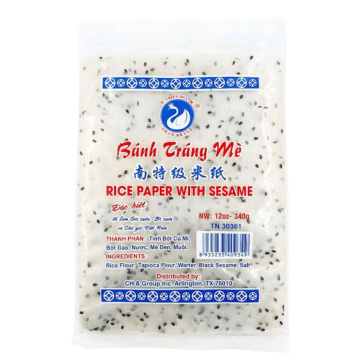 [Swan] Bánh tráng mè - 12oz 1 each (min 2)