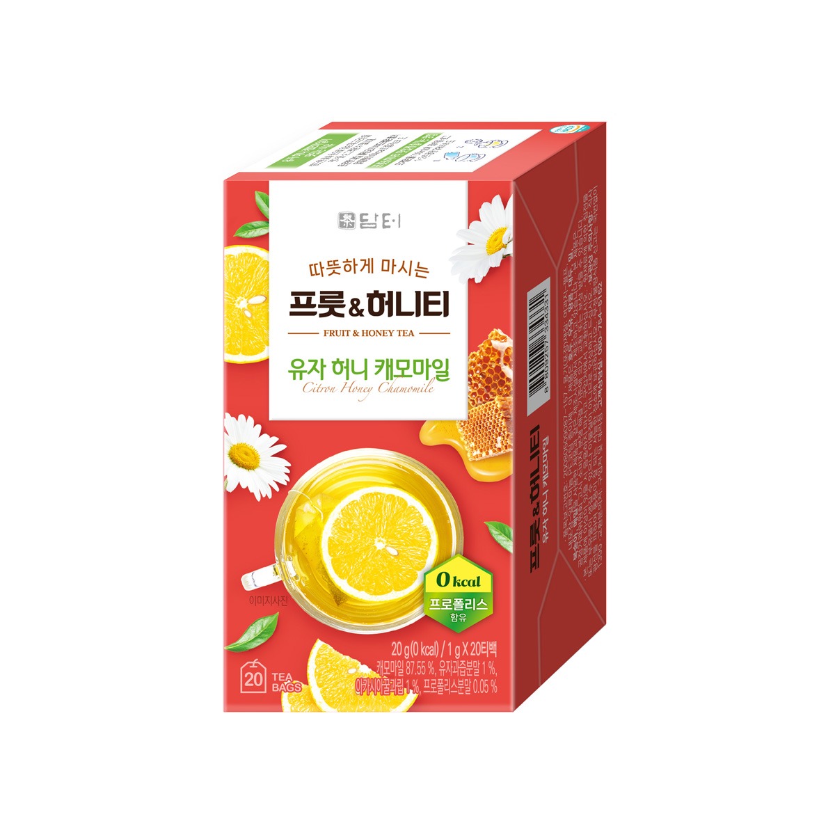 Damtuh Citron Honey Chamomile Tea Bags 20 pcs 20 g