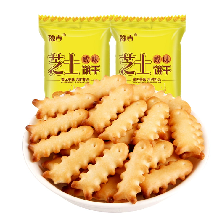 鱼骨芝士咸味小饼干32g*5