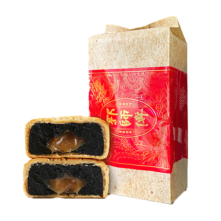 爆浆芝麻月饼480g*1盒