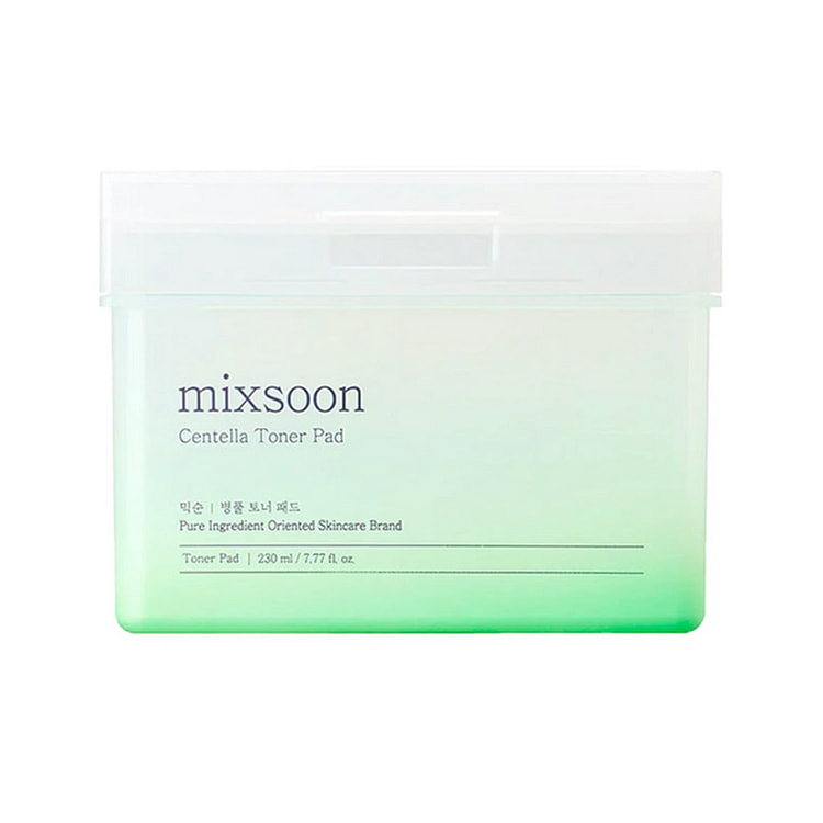 Mixsoon Centella Asiatica Toner Pad | Skin Calming Soothing & Moisture | 12