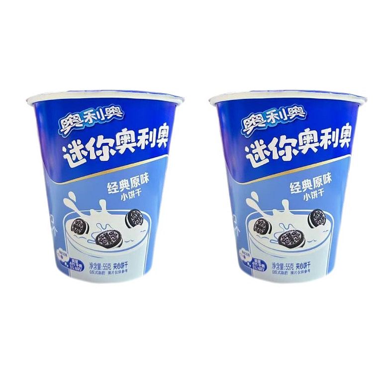 奥利奥原味mini小饼干55g*2桶