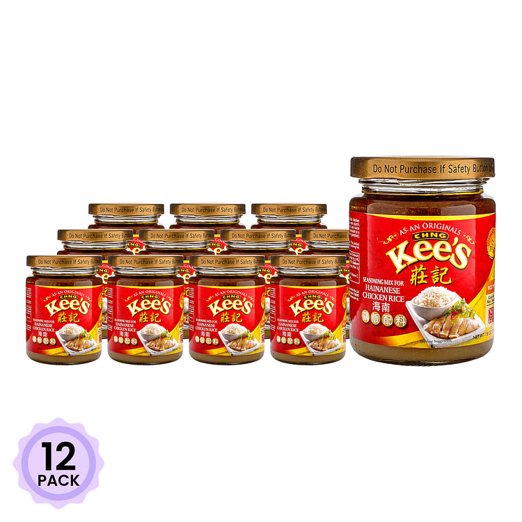 Chng Kee's 하이난식 치킨라이스 소스 220 그램*12 팩