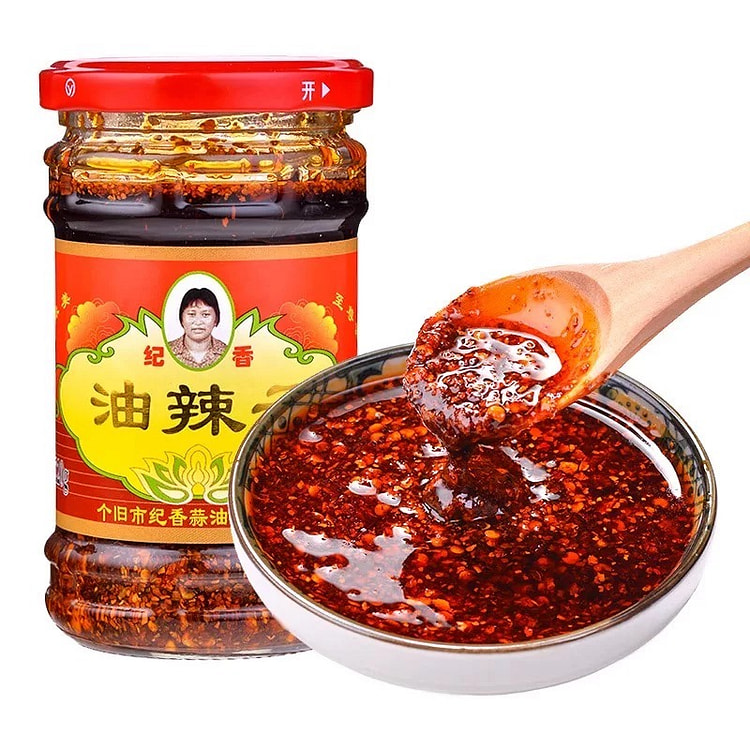 云南纪香油辣椒蒜油小米辣下饭菜拌面酱