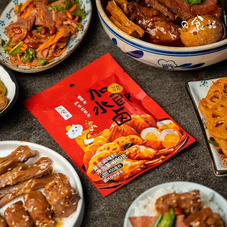 【日食记】甜辣味卤水汁料包四川味卤菜卤蛋 100g