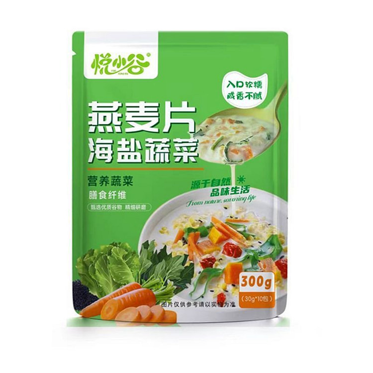 Sea Salt Veggie Oatmeal 300g 300 g