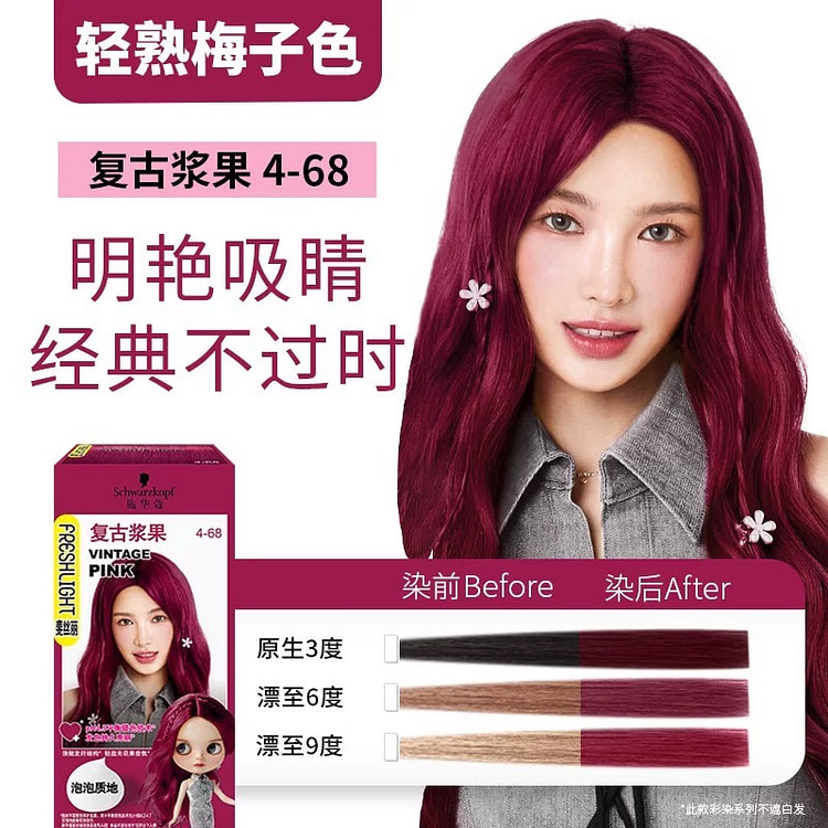 Schwarzkopf Amino Acid Bubble Hair Dye #19