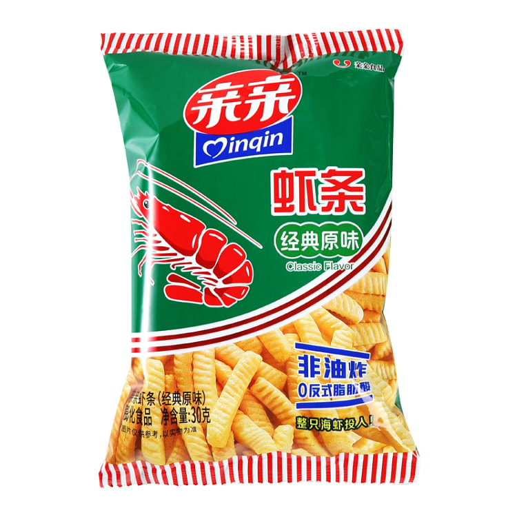 亲亲虾条10g*3包