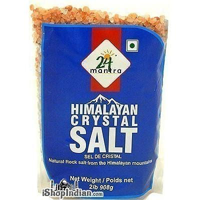 24 Mantra Himalayan Crystal Salt, 2 lbs bag 2 lb