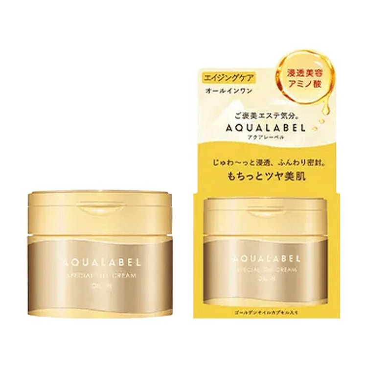 SHISEIDO AQUALABEL Oil-In Gel Cream 90g 90 g