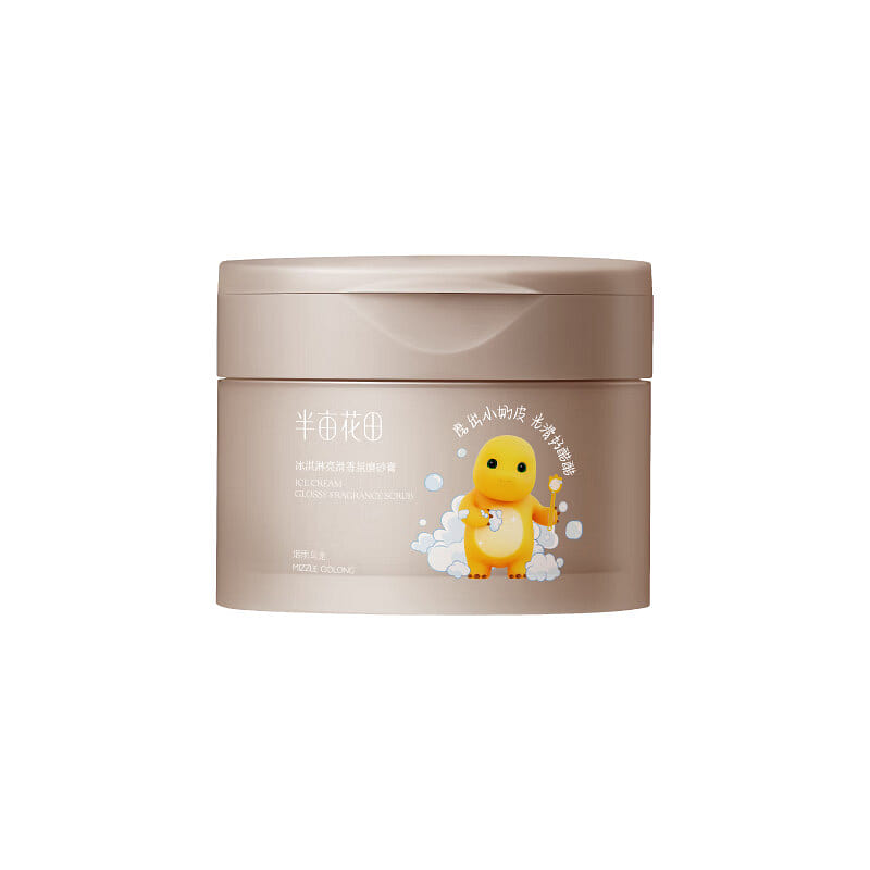 Little Dream Garden Ice Cream Body Scrub - Smokey Oolong 250 g
