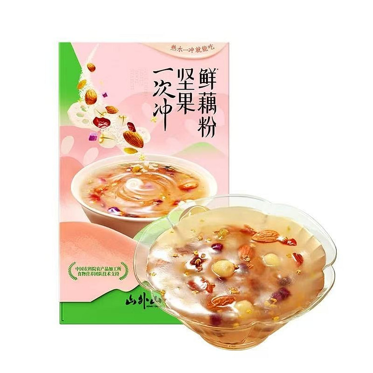 【山外山】坚果鲜藕粉  营养代餐33g*9小包