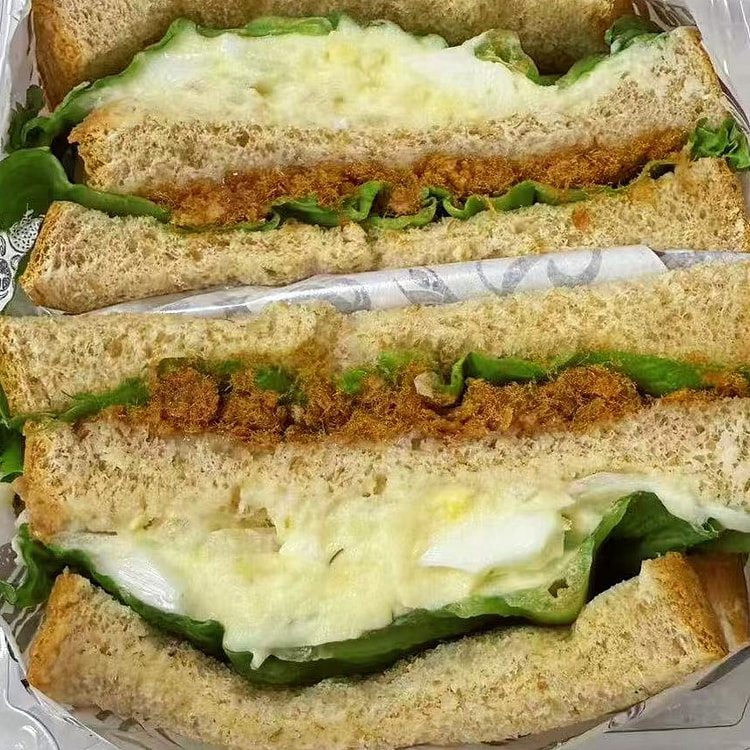 Pork Floss & Egg Sandwich 1 each