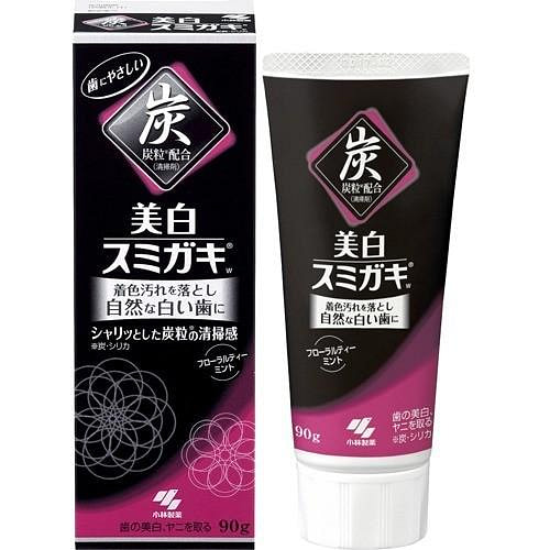 KOBAYASHI Charcoal Herbal Tea Mint Fragrance Toothpaste 90g