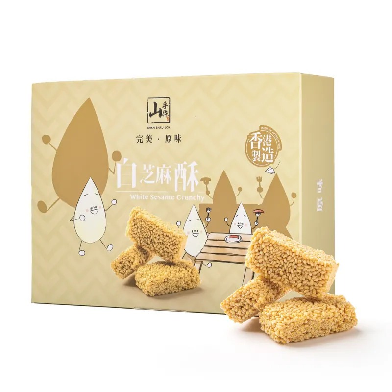 ShanShauJok White Sesame Crunchy (L) 300 กรัม