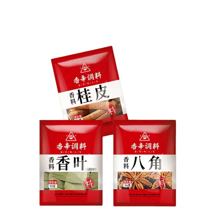 Chuan Zhen Authentic Braised Meat Spice 3-Pack 82g 82 g