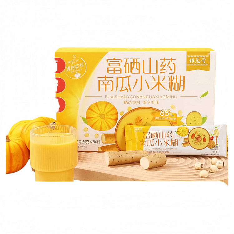 山药南瓜小米粉玉米糊养胃流食营养粥即食冲泡600g 600 克