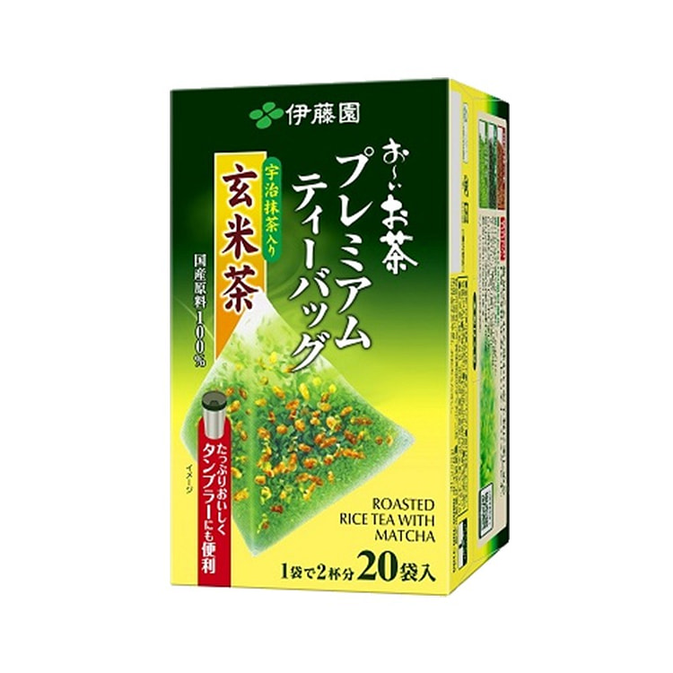 ITOEN 伊藤园 大井茶 玄米茶 20袋