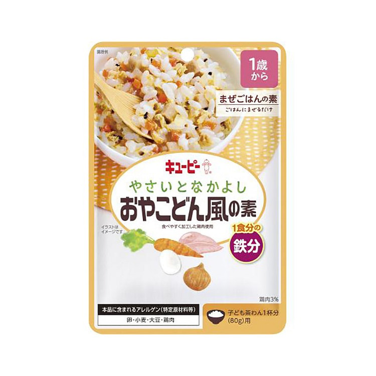 丘比 宝宝辅食 滑蛋鸡肉饭味 1岁+ 60g
