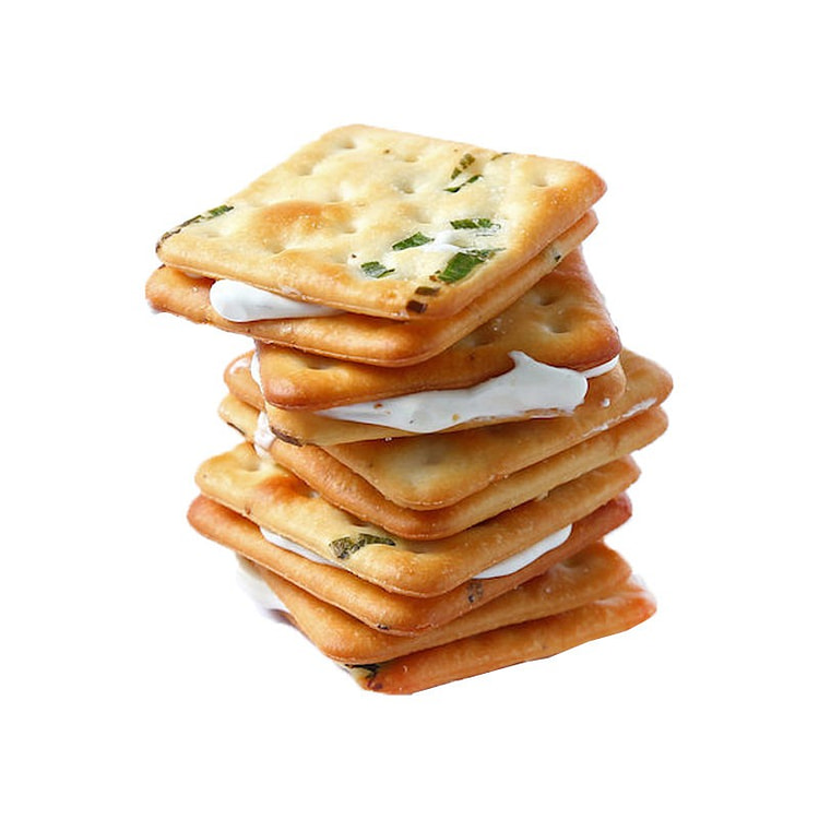 【美国直邮】本宫饿了 香葱牛扎饼干 牛轧糖夹心