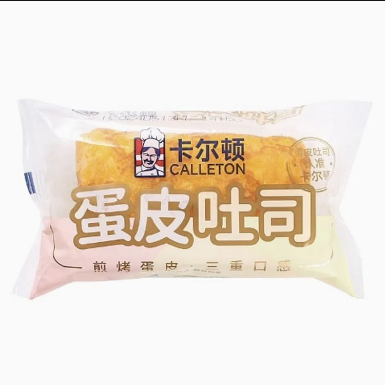 Calleton 蛋卷面包 100克 新品