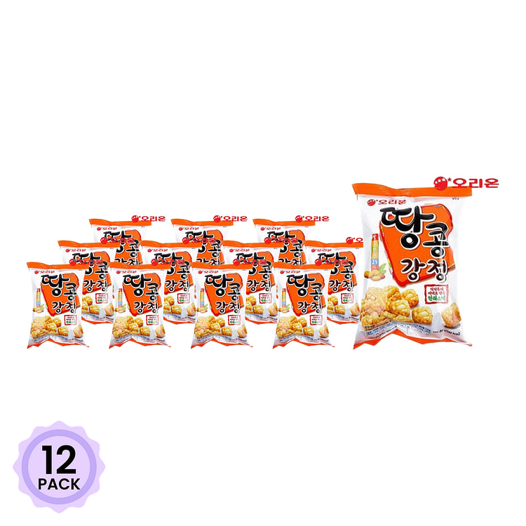韩国【Orion 好丽友】花生小米果 80g 80 克*12 包