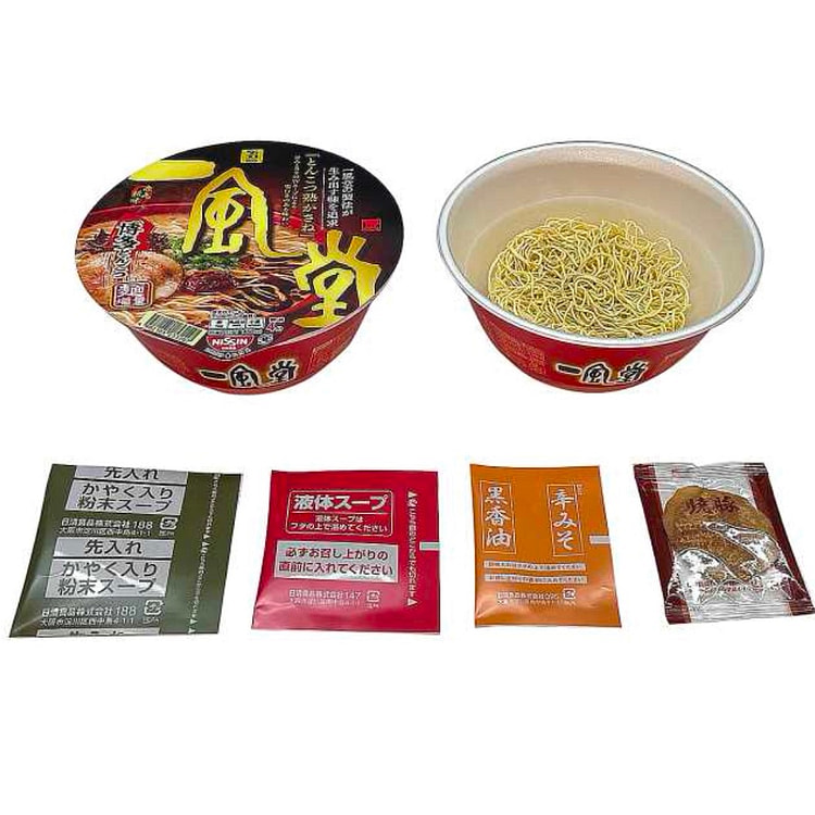 NISSIN 日清 一风堂 猪骨酱拉面 127g