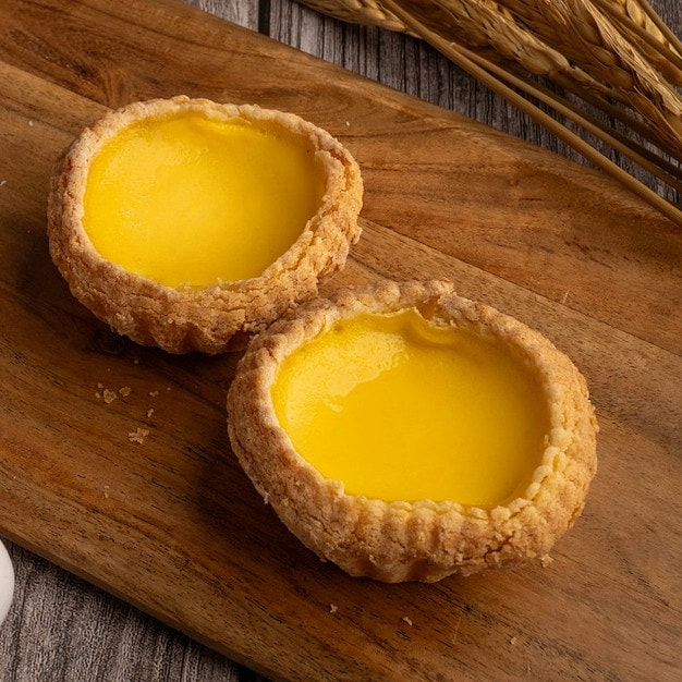 蛋挞 2个 钻石饼家