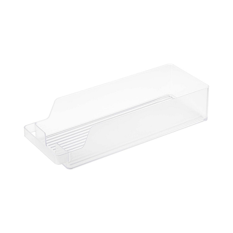 Refrigerator Organizer Bin - Cans / White