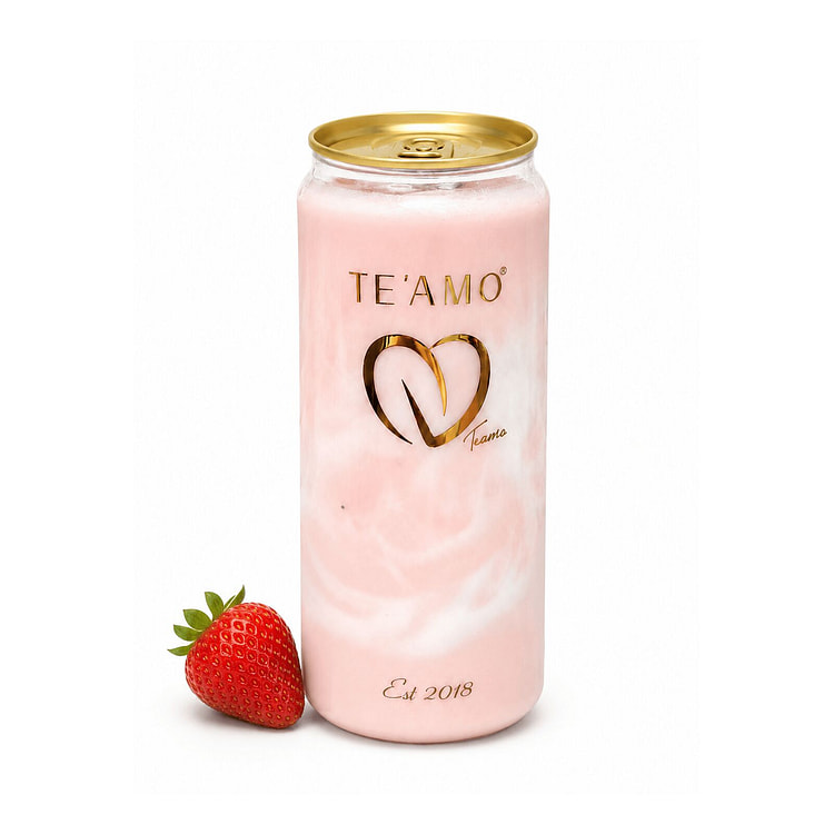 Strawberry Yogurt (Refreshing & Half Sugar)16oz 1 each