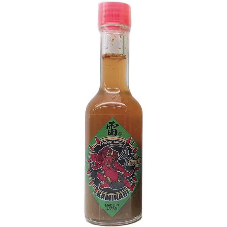 Kanzuri Kaminari Hot Sauce, Green Habanero 60ml 1 each
