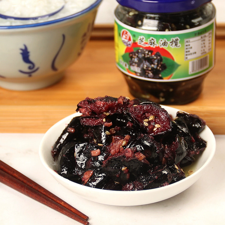 芝麻油榄乌榄角160g*1瓶