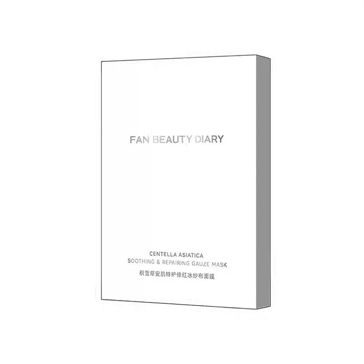 FanBeauty 积雪草安肌特护修红面膜5片/盒 1 盒
